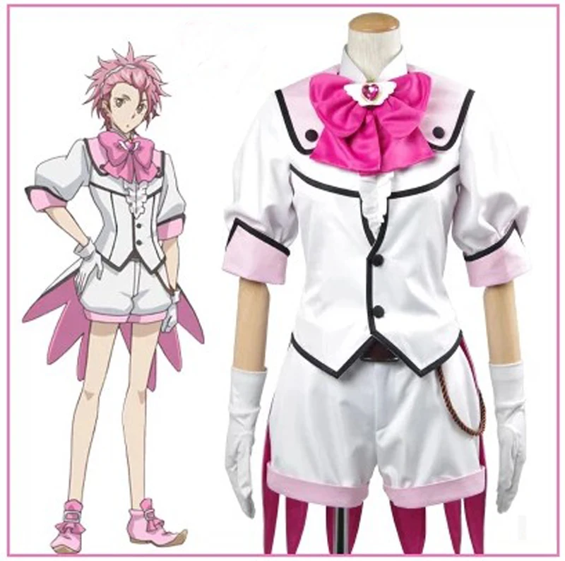 

Binan Koukou Chikyuu Bouei Bu Love! Battle Lover Vesta Cosplay Costume Halloween Costumes for kids anime suits