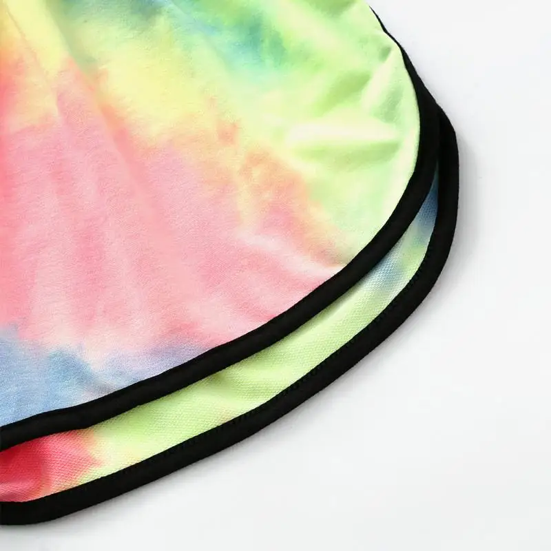 Новинка летний женский бикини комплект из 2 предметов топ с лямкой на шее