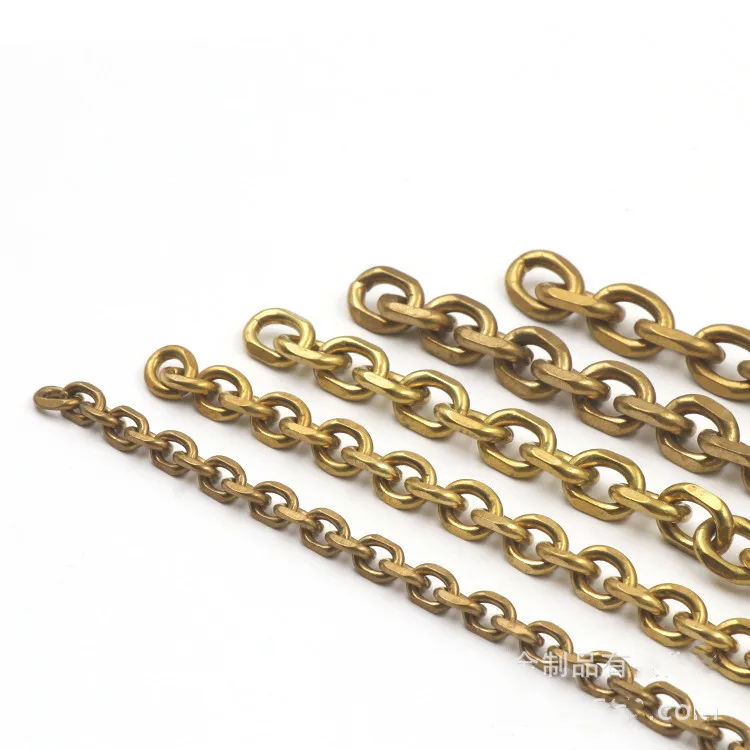 Модная цепочка для бумажника из твердой латуни мужской ремень брюк брелок