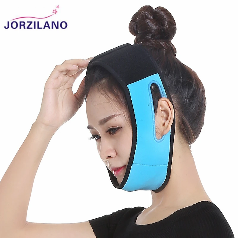 JORZILANO тонкая маска для лица подтяжка бандаж тонкий пояс похудения острая