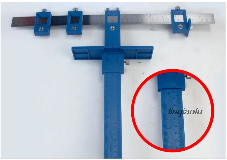 

Woodworking Punch Locator Woodworking Auxiliary Installation Tool