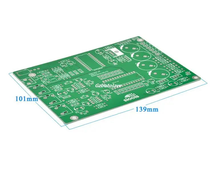 Дизайн TDA1541 ЦАП декодирование доска DIY Бард PCB есть схема