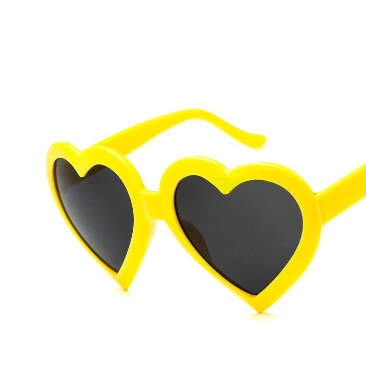 2018 Модные женские солнцезащитные очки в форме сердца прекрасные для вечеринки