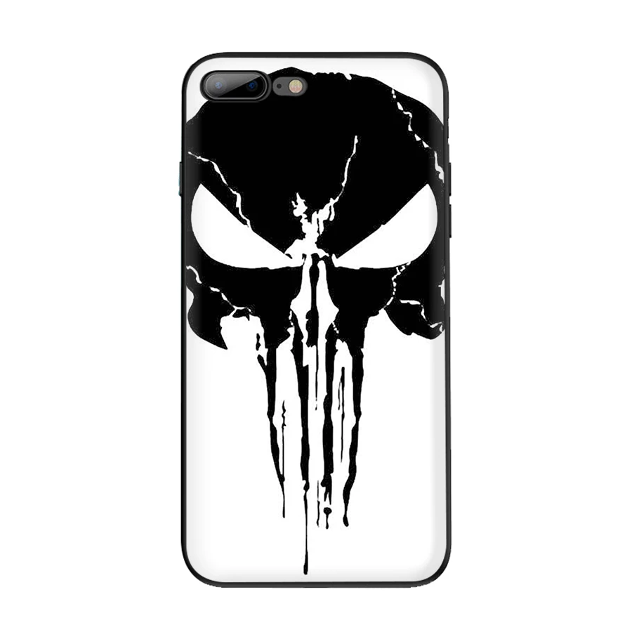 Чехол для мобильного телефона Desxz Punisher Frank iPhone 11 Pro X XS Max XR 6 6s 7 8 5 5S SE | Мобильные