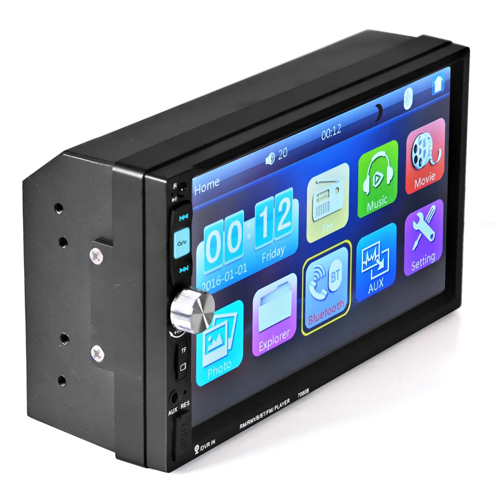 Автомагнитола 2 Din 7 дюймов экран 2din Bluetooth Универсальная мультимидия