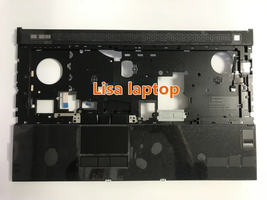 Для Dell OEM Прецизионные M6700 Palmrest Сенсорная панель сборка с считыватель отпечатков пальцев-46FYP