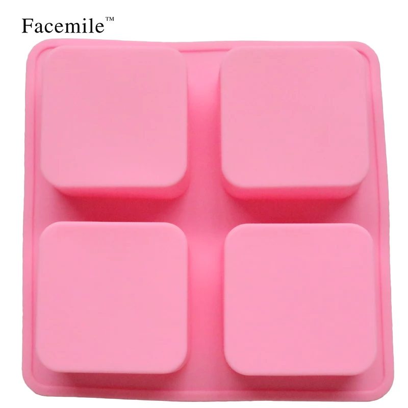 Геометрическая простая квадратная форма для лосьона и мыла изготовления свечей