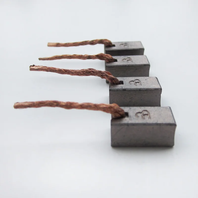 

4Pcs/Set Carbon Brushes 8X10X18mm 3.15x3.94x7.09" for 600W Unite Motor 1020Z\1120ZXF\1120ZX