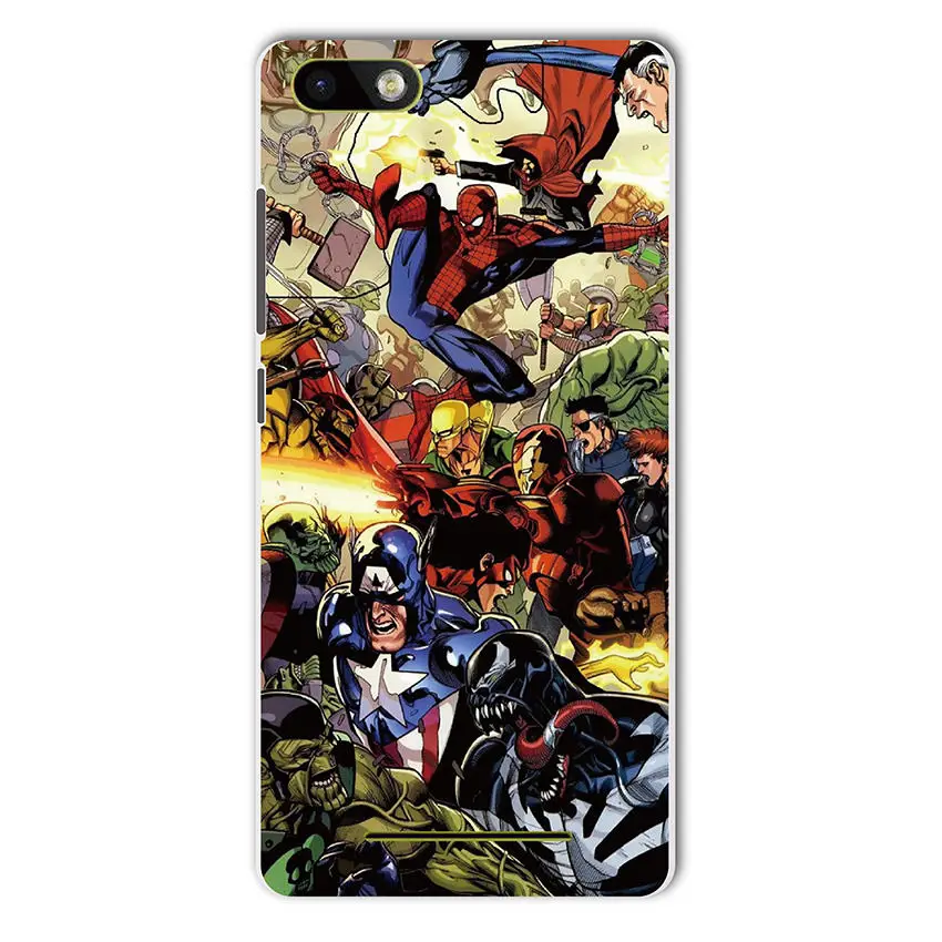 YAZHYUJE для Wiko lenny 2 3 Fever Pulp Ridge Robby Rain bowjam 4G закат 2 герои Marvel узорная жесткая задняя крышка чехол для телефона