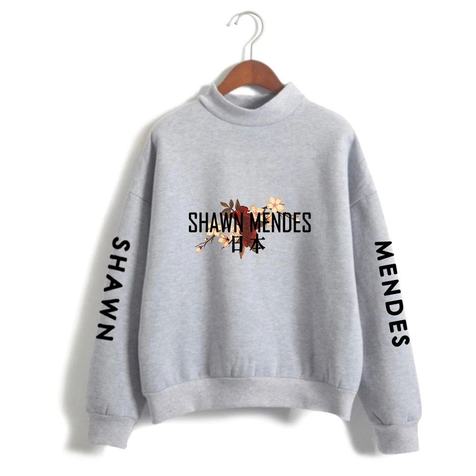 2019 толстовка с капюшоном Shawn Mendes женская уличная одежда принтом в стиле Харадзюку