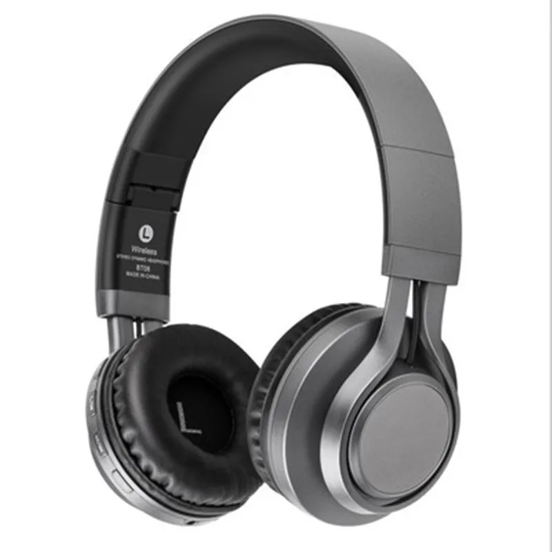 Беспроводные наушники bluetooth стерео Складная спортивные микрофон гарнитуры handfree