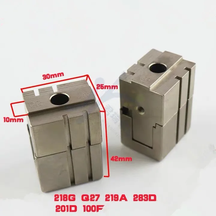 Зажим для WENXING 218G Q27 219A 283D 201D 100F горизонтальный копировально-фрезерный станок для обработки замочных ключей патрон указана за одно изделие пара]