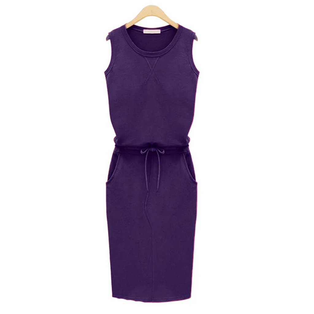 Платья женские праздничные без рукавов Сарафан Женская летняя сумка для пляжа