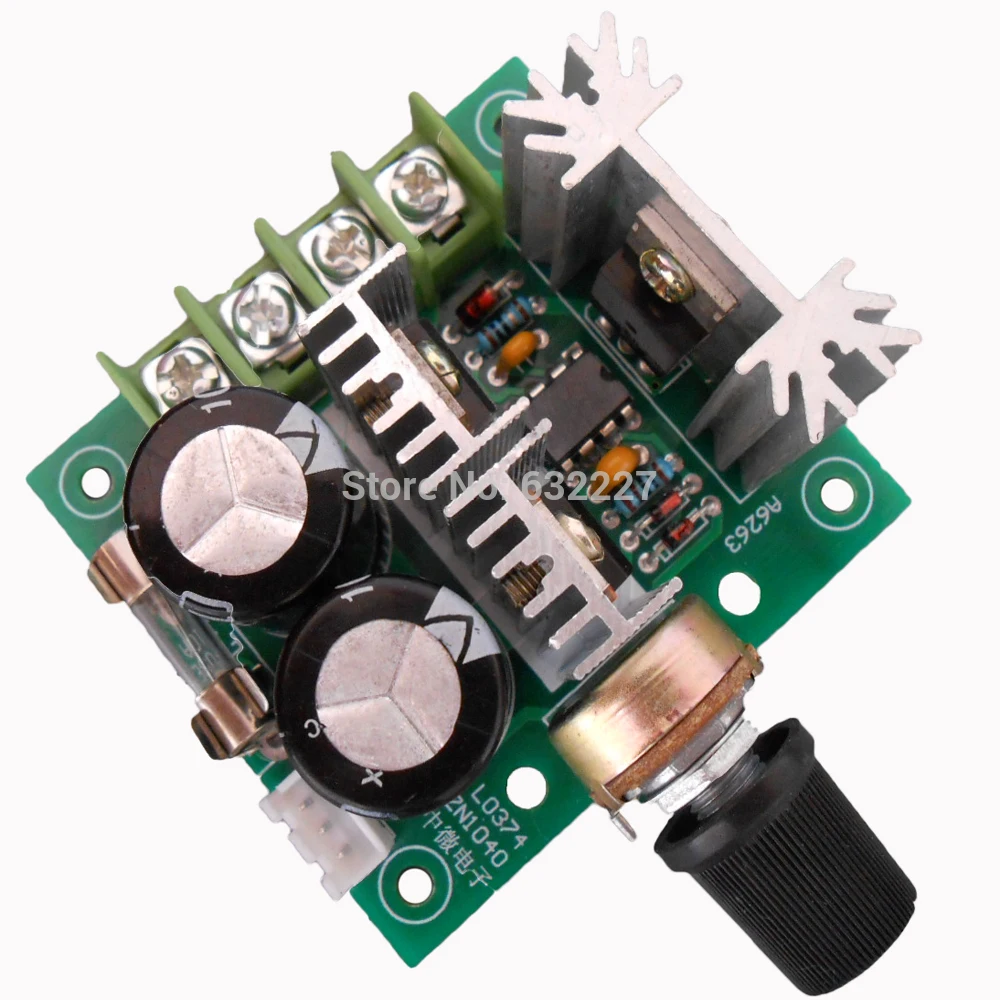 DC pump pwm stepless speed control switch governor high efficiency 12V-40V 10A |