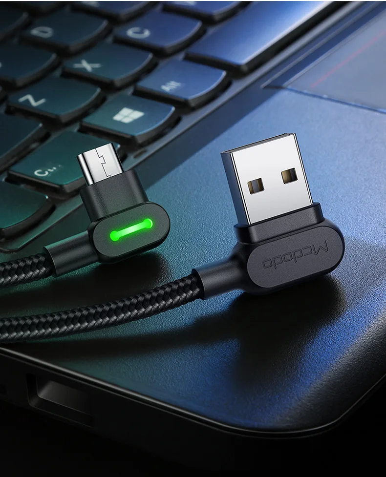 2.4A 90 градусов локоть Micro USB кабель Быстрая зарядка USB кабель для передачи данных для samsung S7 для мобильного телефона Xiaomi usb зарядный шнур