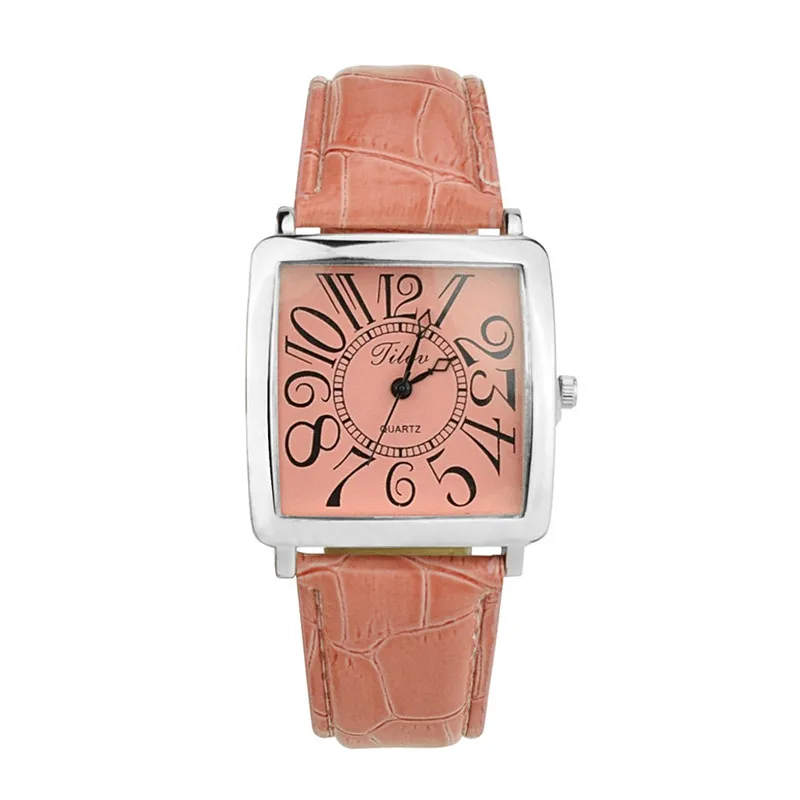 Женские модные роскошные часы для отдыха кожаные Наручные из нержавеющей стали