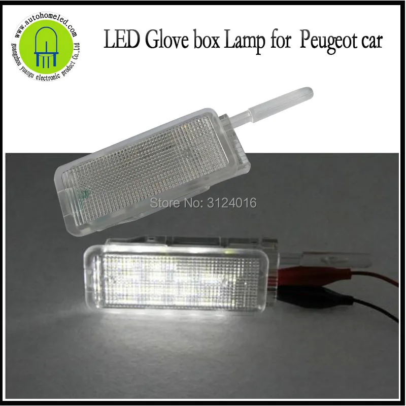 1 шт. x светодиодный фонарь dahosun для перчаток Peugeot 1007 106 206 207 306 307 3008 406 407 5008 608 806 807
