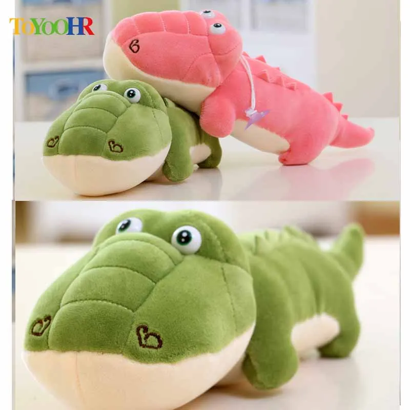 Ecrocodile плюшевые игрушки 23 см мягкие животных мультфильм Подушка прекрасный