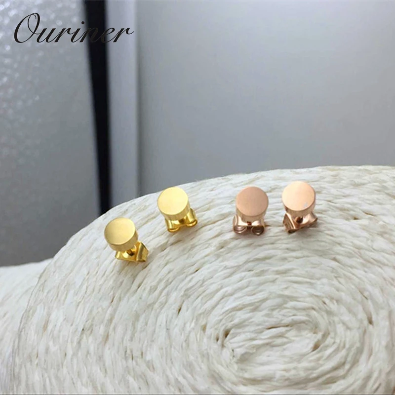 Модные ювелирные изделия розовый РОВД цвет милые круглые матовые крошечный