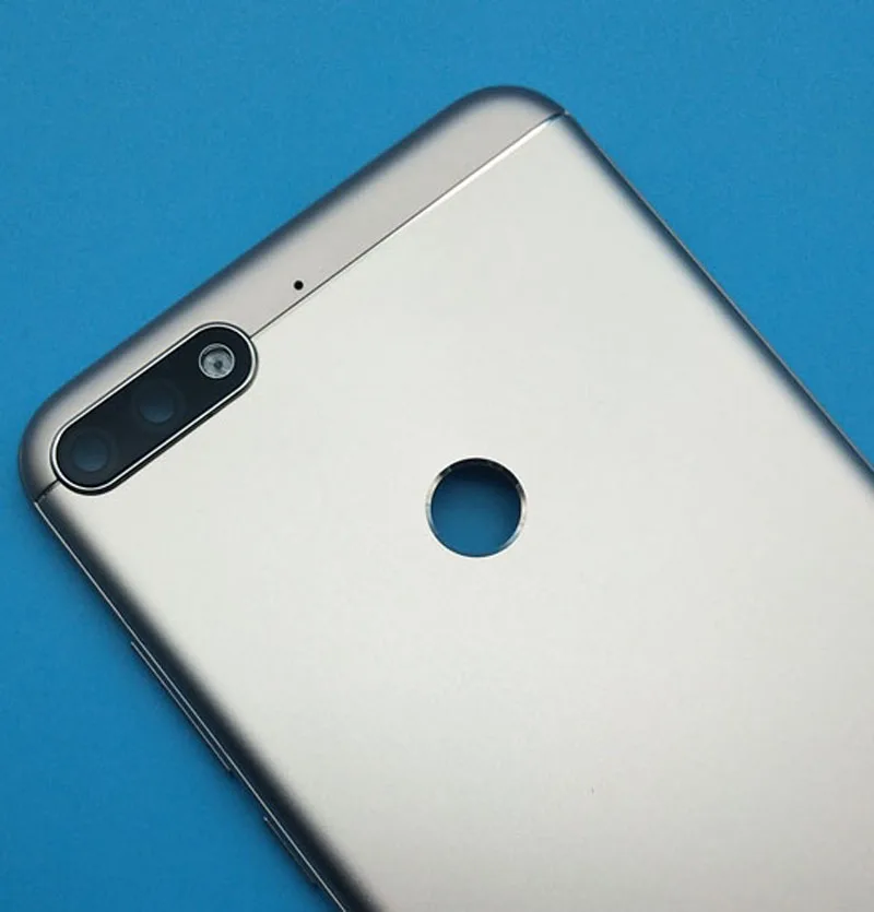 5," для huawei Honor 7C AUM-L41 задняя крышка батарейного отсека задний корпус дверной чехол стекло для камеры+ держатель лотка для sim-карты запасные части для ремонта