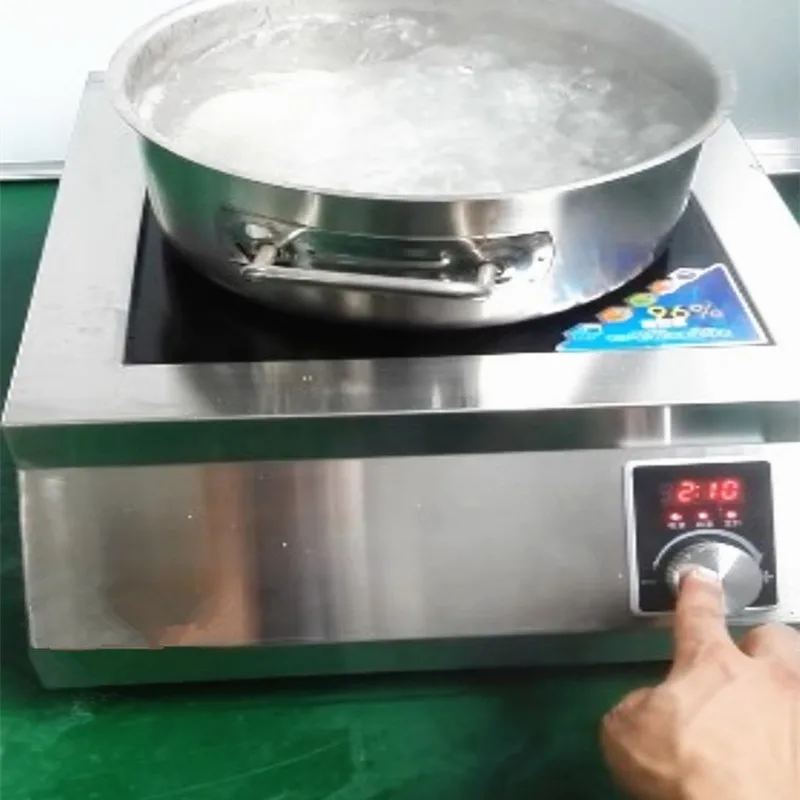 220V Коммерческая Индукционная Плита 5000w самолет высокого Мощность суп тушеная