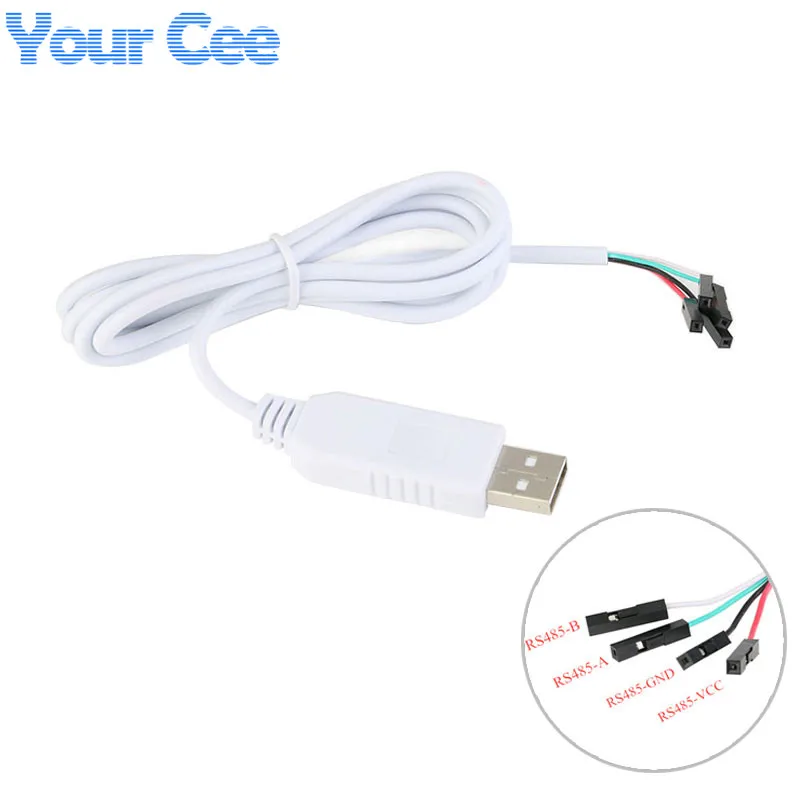 1 шт. кабель для загрузки USB к RS485 CH340 передачи данных линия связи 485 конвертер м