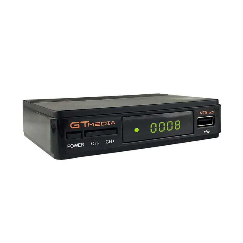 Цифровой конвертер Gtmedia V7S HD DVB S2 спутниковый ресивер 1080p поддержка USB Wi Fi антенны