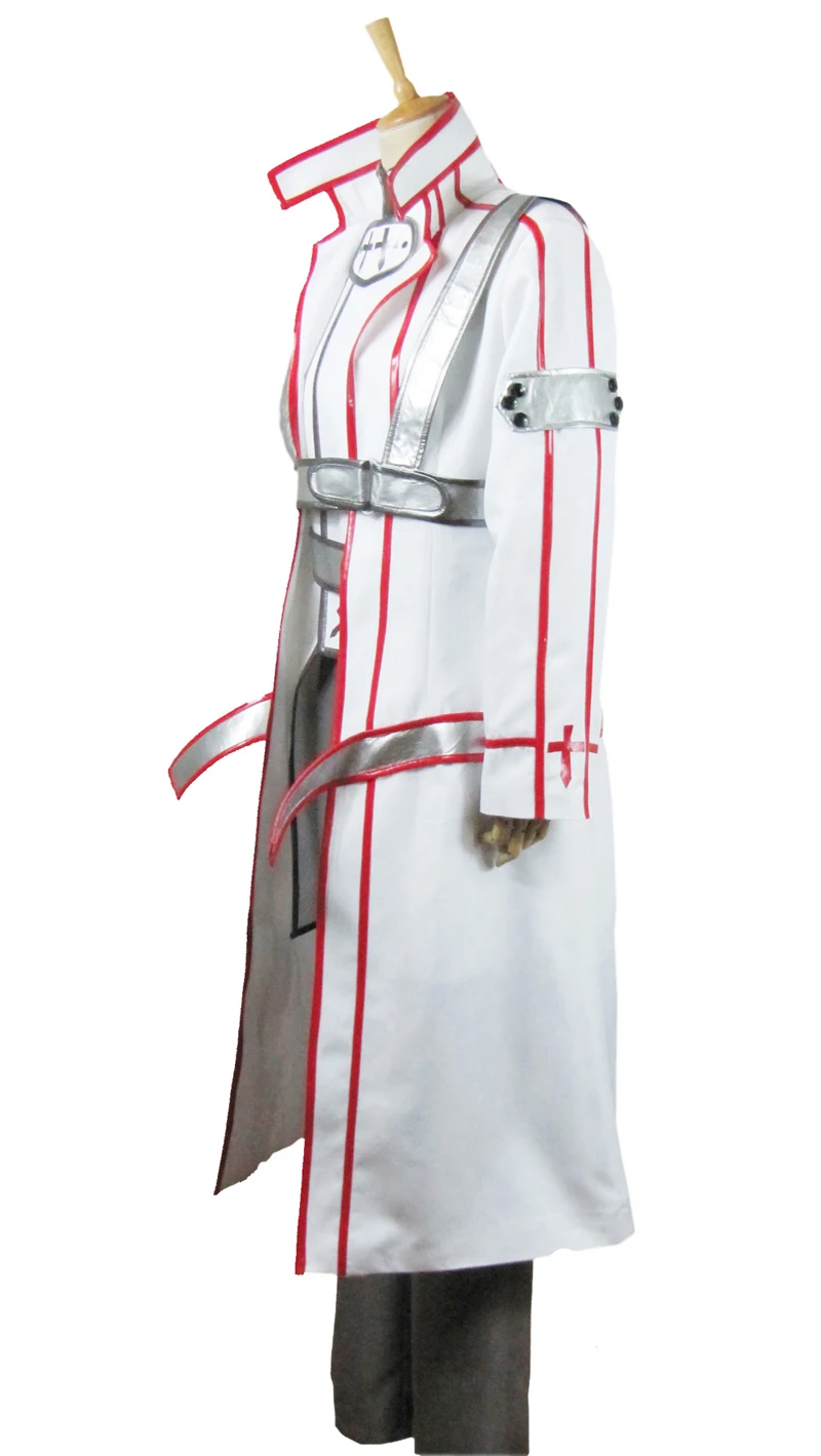 Меч Кирито искусство онлайн Рыцари крови Белый Косплей Костюм на заказ |