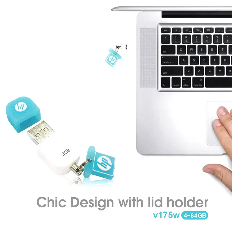 флешка HP v168w Usb Flash Drive флешки 32 ГБ pen drive usb memory stick флэш накопитель с Пескоструйной