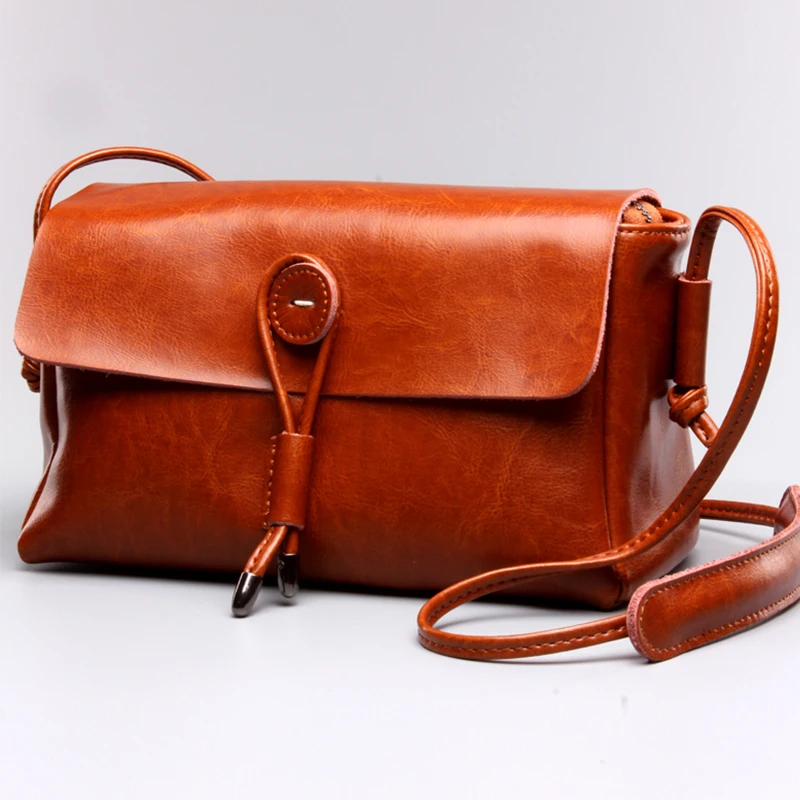 2018 Корейская женская сумка из натуральной кожи Женская универсальная мини через