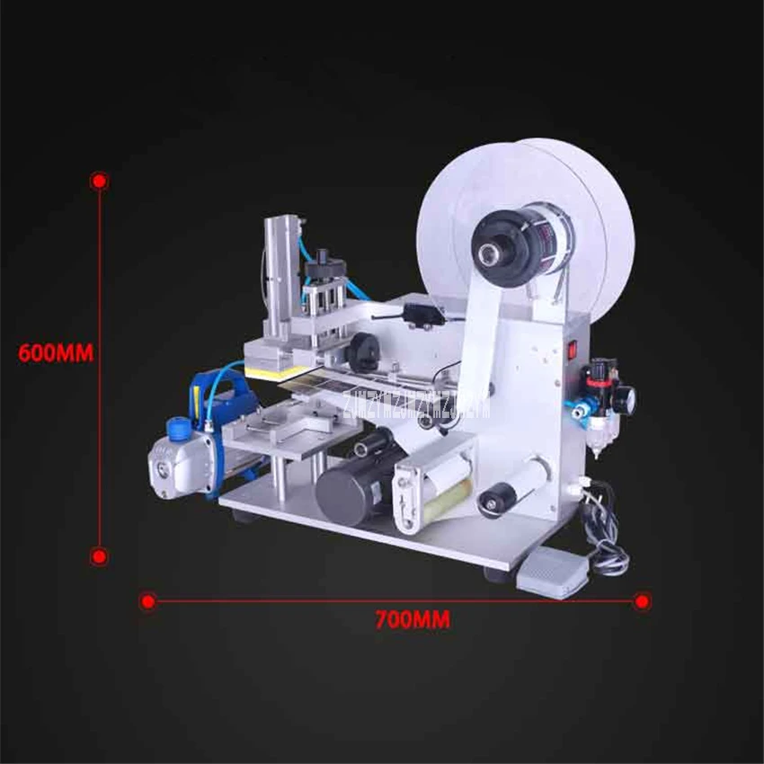 

YL-60 Semi-automatic Plane Labeling Machine Desktop Flat Labeling Machine Rectangular Bottle Labeling Machine 110V/220V 60W