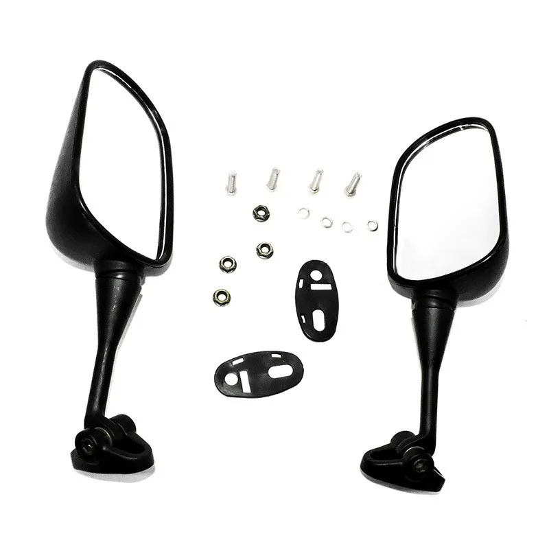 1 пара мотоциклетных аксессуаров черное зеркало заднего вида для HONDA VFR800 VFR 800 2002