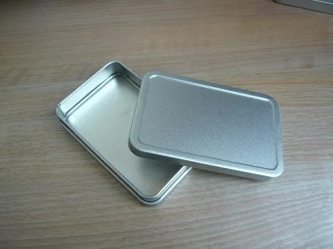 

Size11X7X2cm rectangle tea tin box business card storage box108pcs/lot