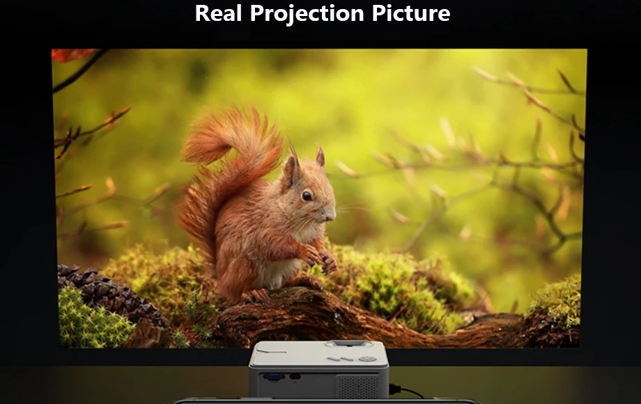 Smartldea 1800 люмен Мини светодиодный проектор портативный lcd 3D домашний кинотеатр проектор 1080P цифровой видео проектор с HDMI SD VGA AV USB