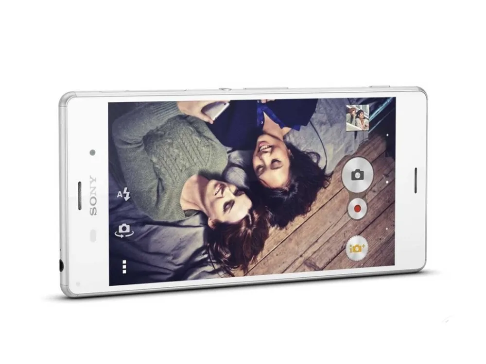 Разблокированный смартфон sony Xperia Z3 D6603 5," 20.7MP четырехъядерный Android 16 Гб rom 3 Гб ram 4G LTE 1080P wifi мобильный телефон