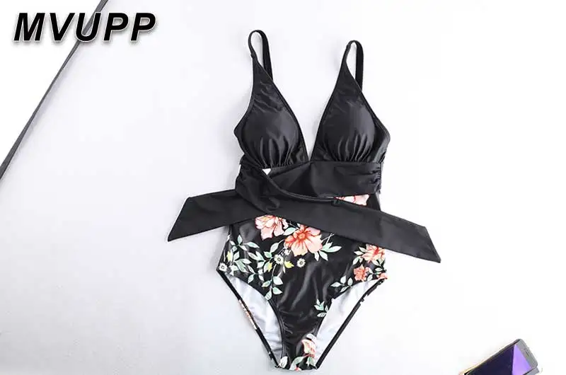 family look clothes mother daughter swimsuit for mommy and me swimwear Floral print matching outfits clothes big litter sisters