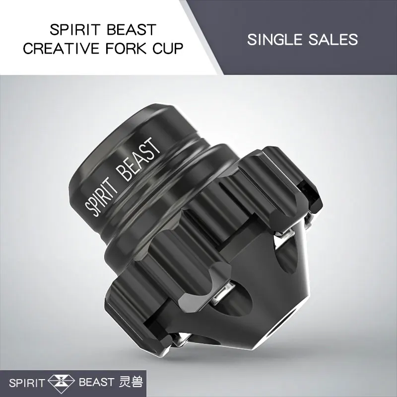 Spirit Beast передняя вилка Рама мотоцикла ползунки мото защита скутер для Husqvarna аксессуары для мотокросса Краш Pad Guard - Цвет: black L4