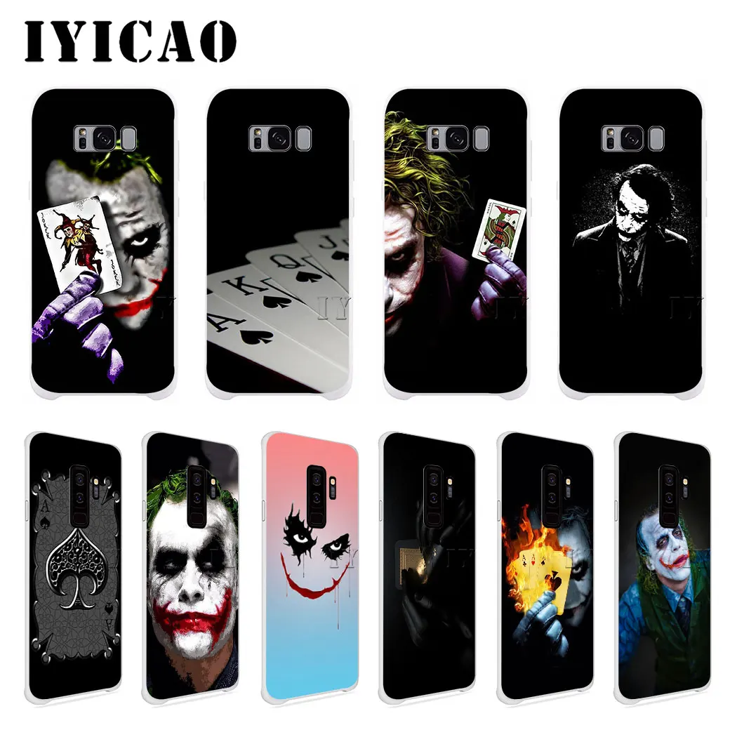 IYICAO Poker joker NoveltyHard чехол для Samsung Galaxy J6 J5 J1 J2 J3 J7 2017 2016 2015 Prime US EU версия | Мобильные
