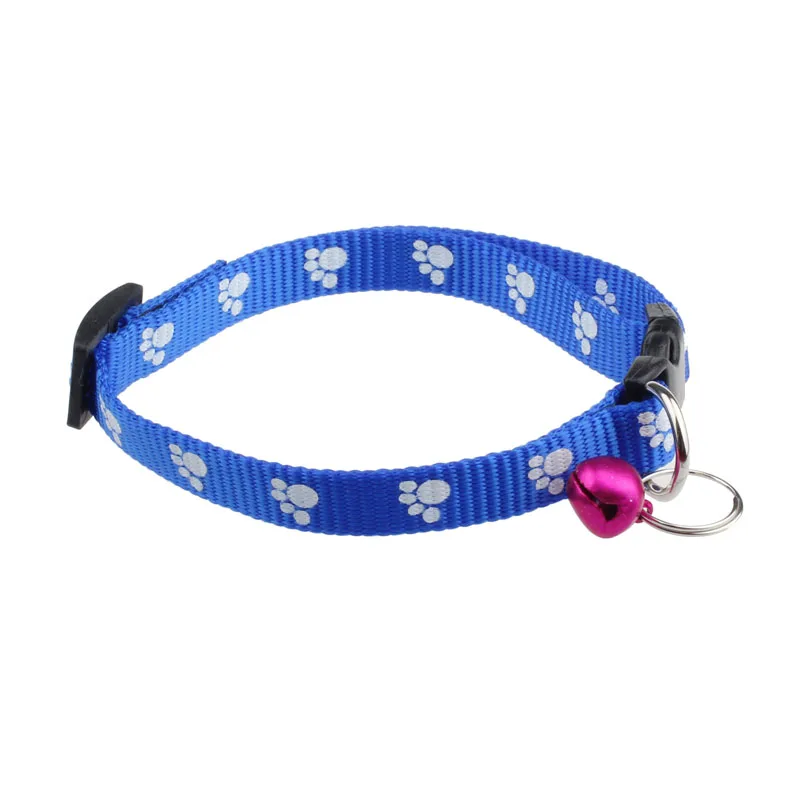 1 регулируемый нейлоновый ошейник для собак щенков ошейники с колокольчиками