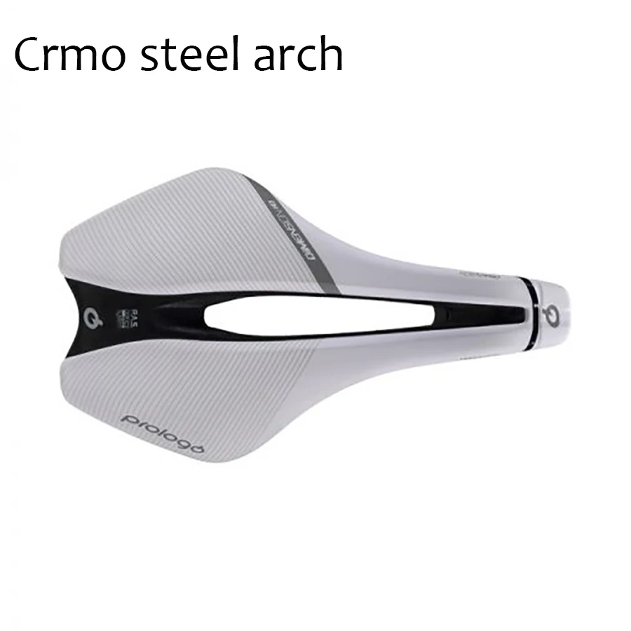 Cr-Mo steel W Prologo седло для тренировок дорожный велосипед Размер Tirox 143 Велосипедное дорожное седло хром молибденовая сталь титановый бант 220 г - Цвет: Cr-Mo steel W