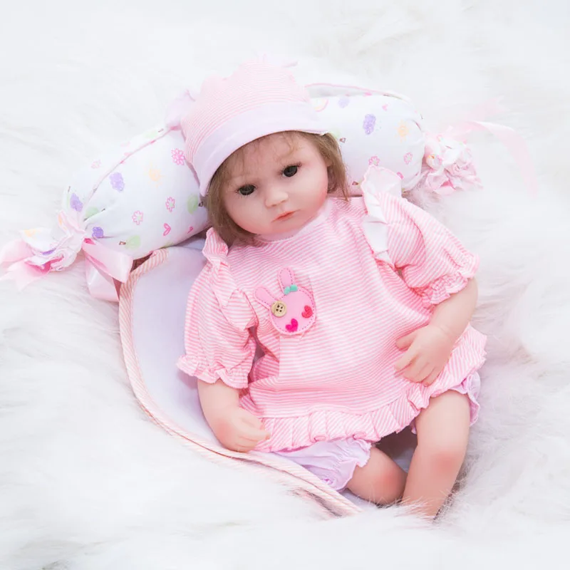 LEOOFU 45 см ткани тела подарок на новый год для малышей милый BeBe возрождается тело