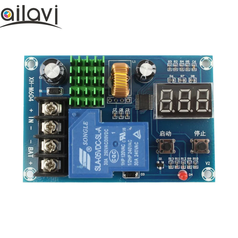 12V24V48V батарея литиевый контроллер зарядки аккумулятора модуль с ЧПУ