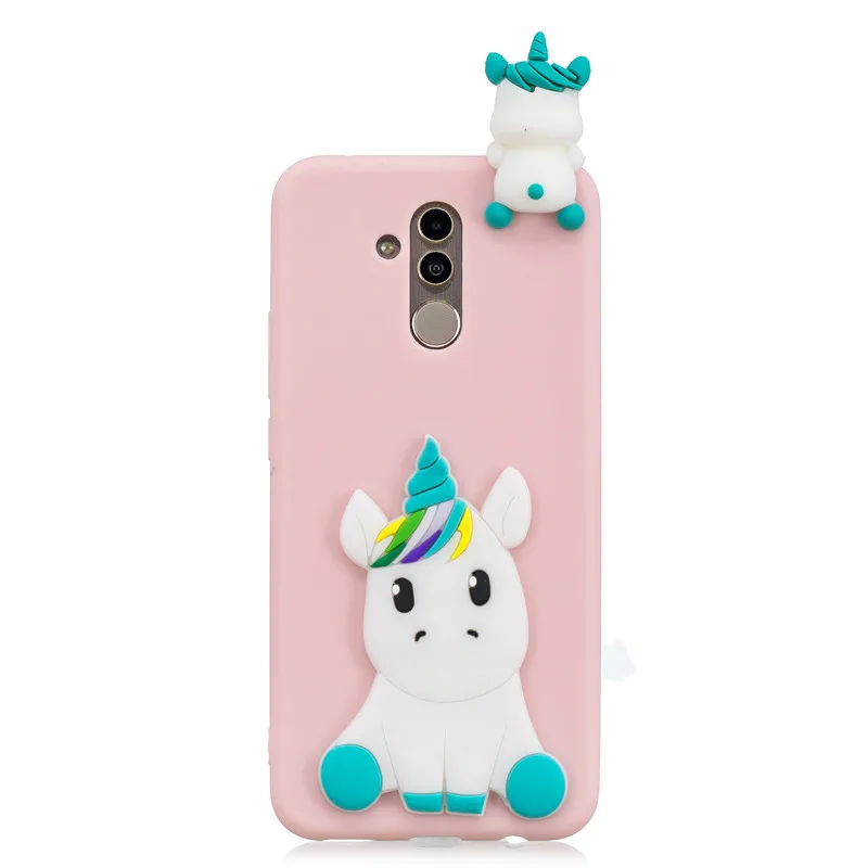 Мягкий силиконовый чехол Mate 20 Pro для Huawei Lite 3D DIY Единорог панда Etui Чехол