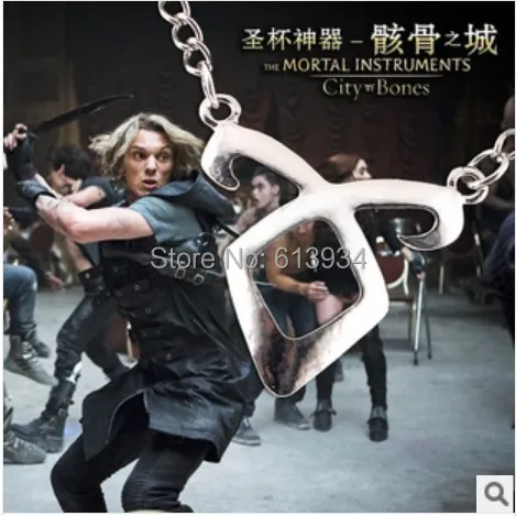 The new!The film and television peripheral accessories star with money city of bones rune pendant necklaces wholesale|star earphone|star
