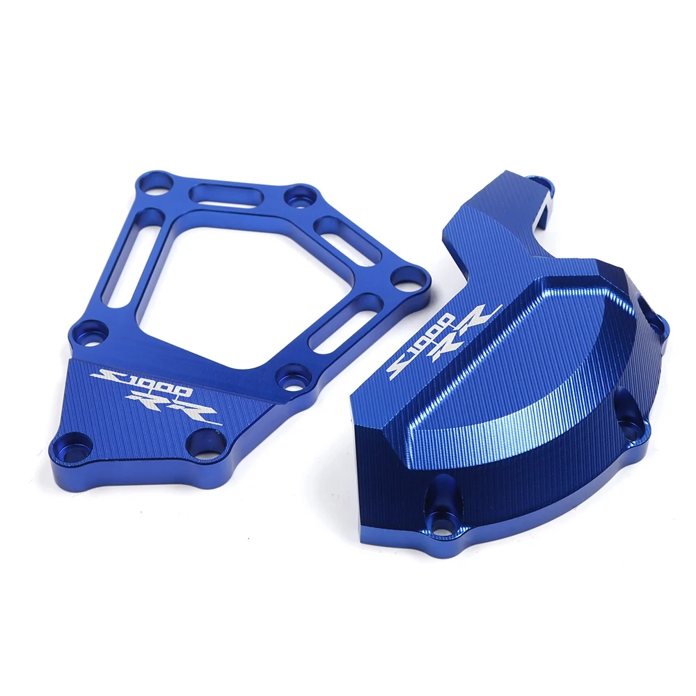 SMOK Мотоцикл CNC алюминиевый сплав Защитная крышка двигателя для BMW S1000RR HP4 K42 K46 2009 2010