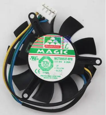 Original MGT5005XF-W10 5V 0.35A 4-line graphics card heat dissipation fan | Компьютеры и офис