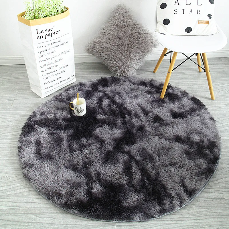 Скандинавский дом утолщенный ковер гостиная журнальный столик одеяло длинные