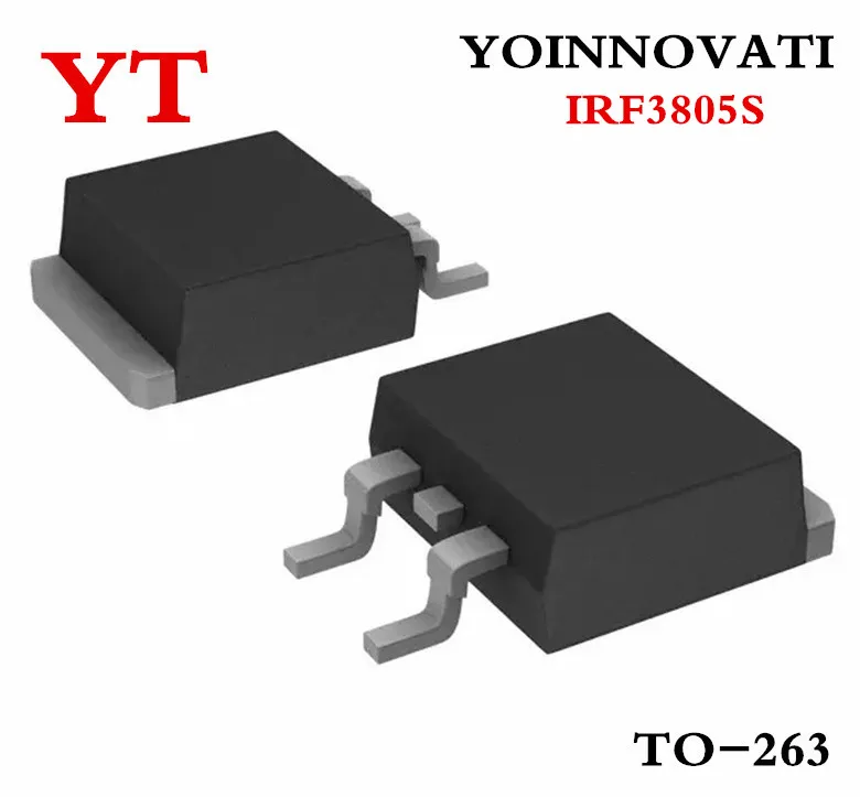 10 шт./лот IRF3805S F3805S IRF3805 MOSFET N-CH 55V 75A D2PAK лучшее качество