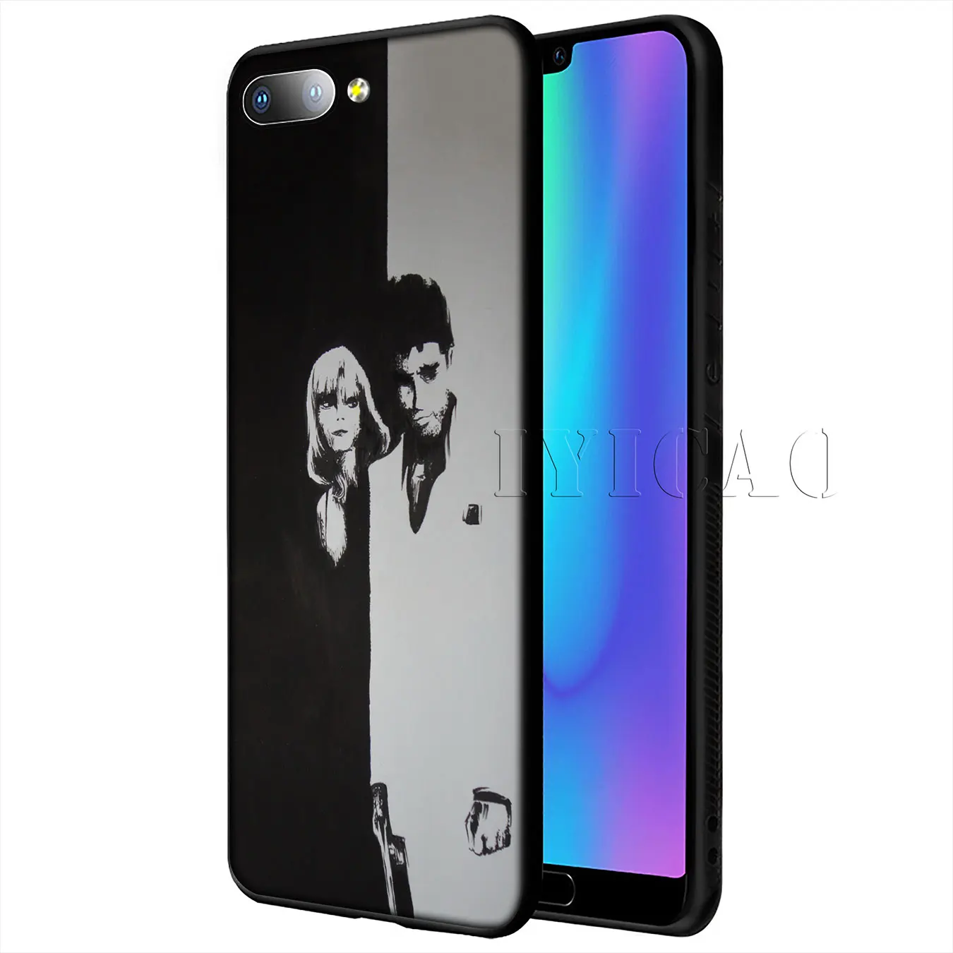 Scarface Tony Montana Luxury High-end Protector Case for Huawei Y9 Y7 Y6 Prime 2019 Honor 20 8C 8X 8 9 9X 10 Lite 7C 7X 7A Pro |