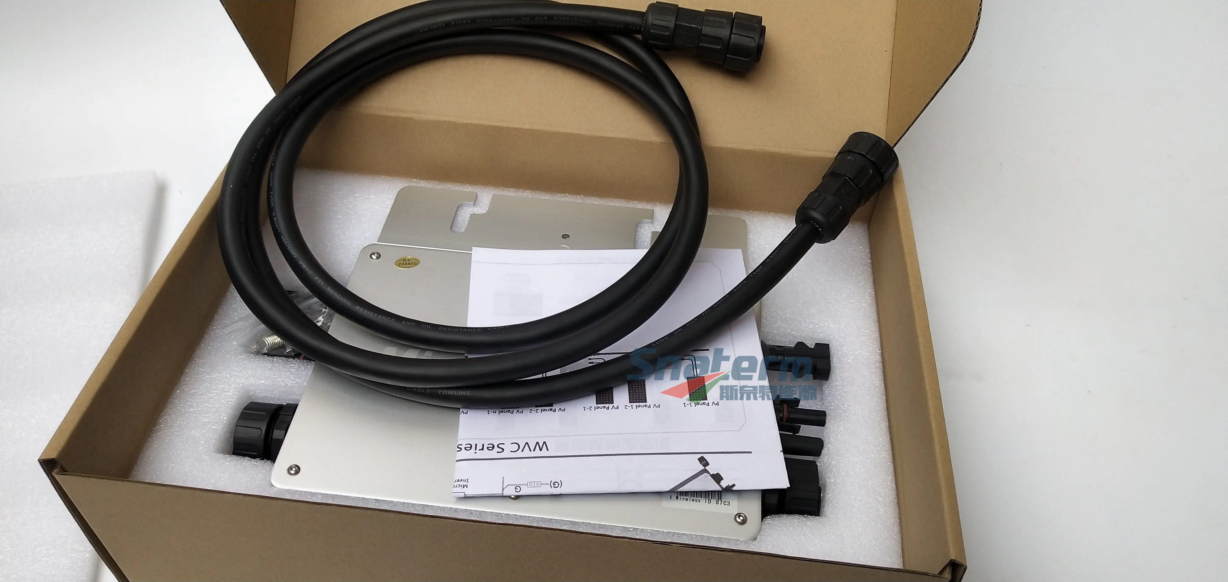 Wifi версия Micro WVC600 MPPT солнечный сетевой инвертор 600 Вт сетевой солнечный инвертор беспроводной преобразователь водонепроницаемый IP6